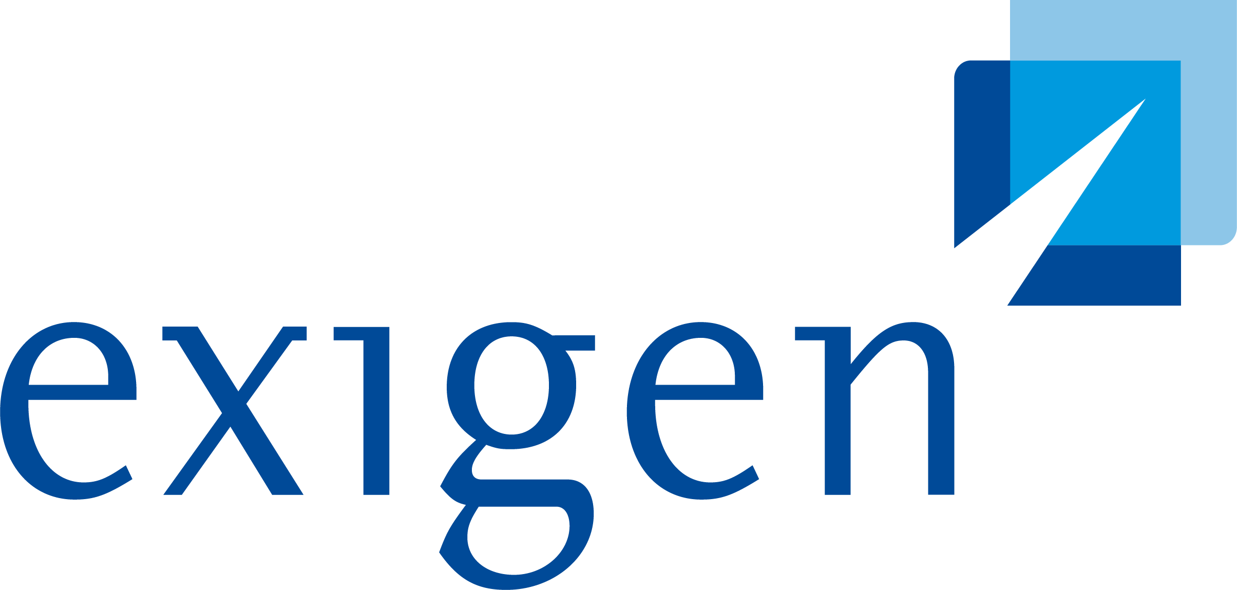 Logo for the company Exigen